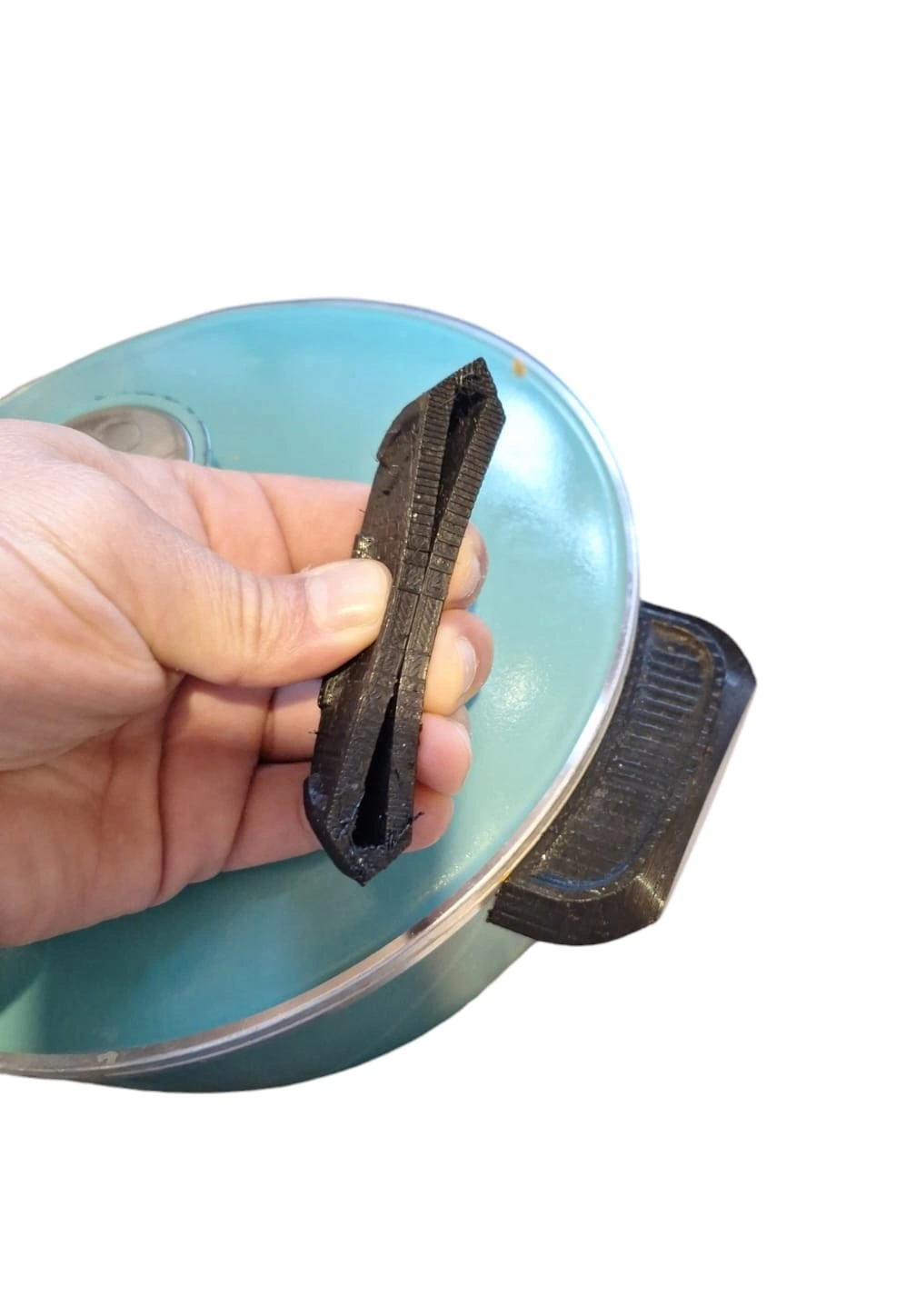 Manoplas flexibles aislante térmico, Art.cocina: pieza fabricada con impresión 3D