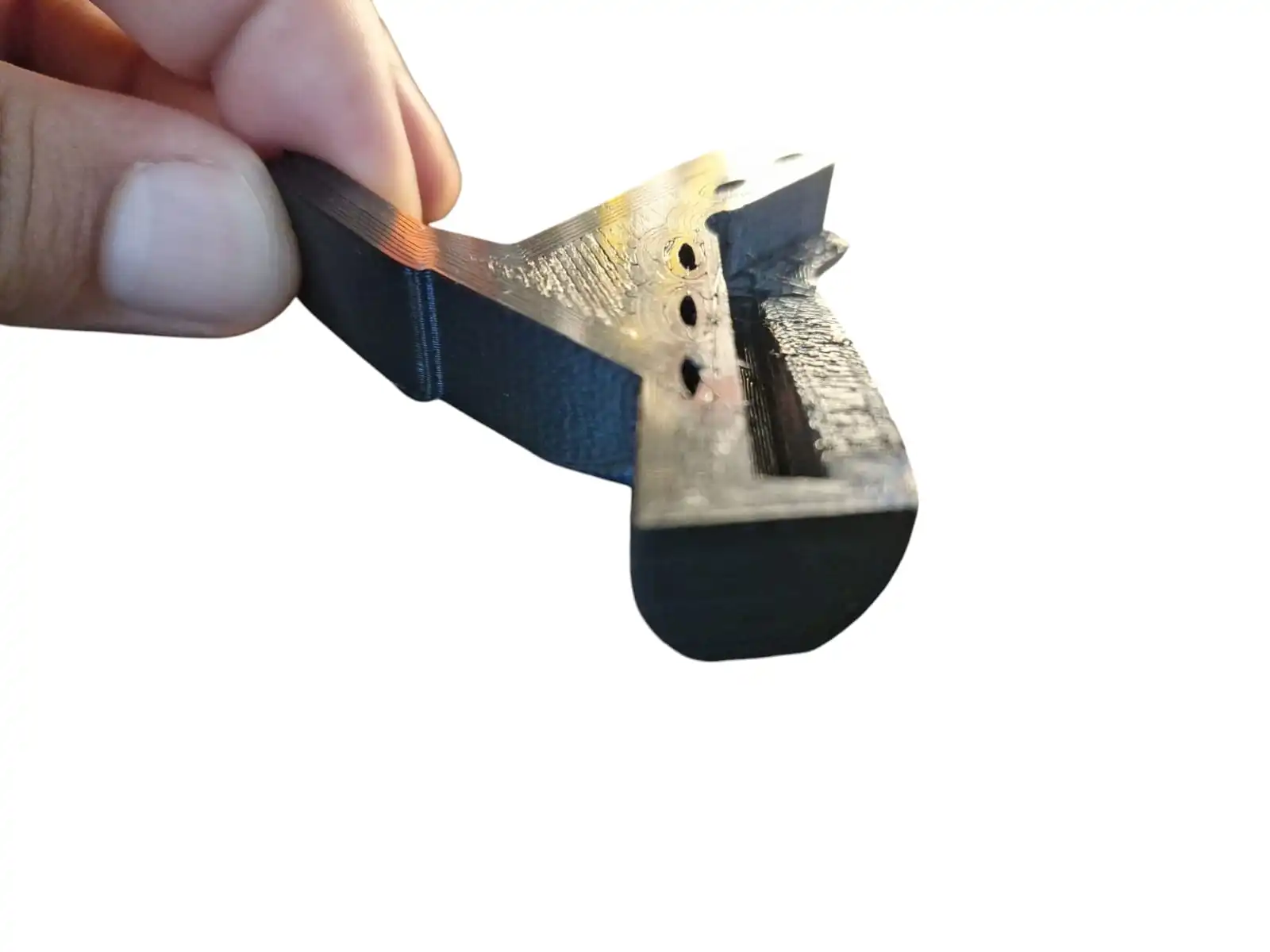 Herramienta para fijación snowboard, Herramientas: pieza fabricada con impresión 3D